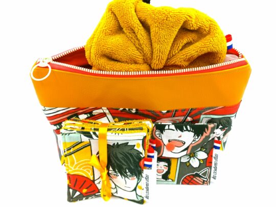 Kit trousse de toilette "Manga"