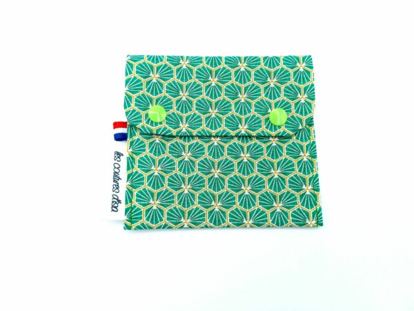 Pochette à savon " Riad " vert